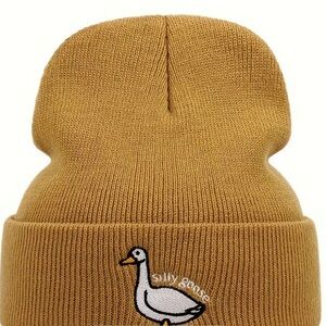 silly goose toque yellow gold
